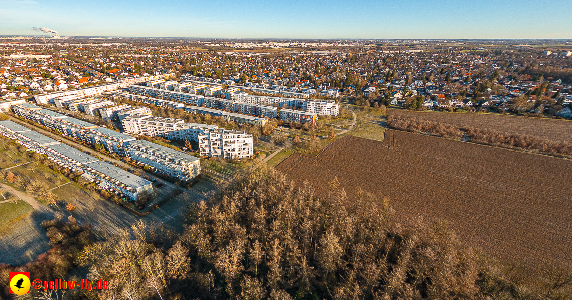 16.01.2023 - Luftbilder vom Marx-Zentrum und Gartenstadt Trudering